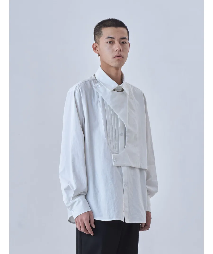 Online Deconstructed Long Sleeve Polo Shirts