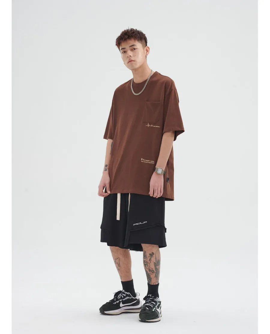 Online Mood Embroidered Tee T-Shirts