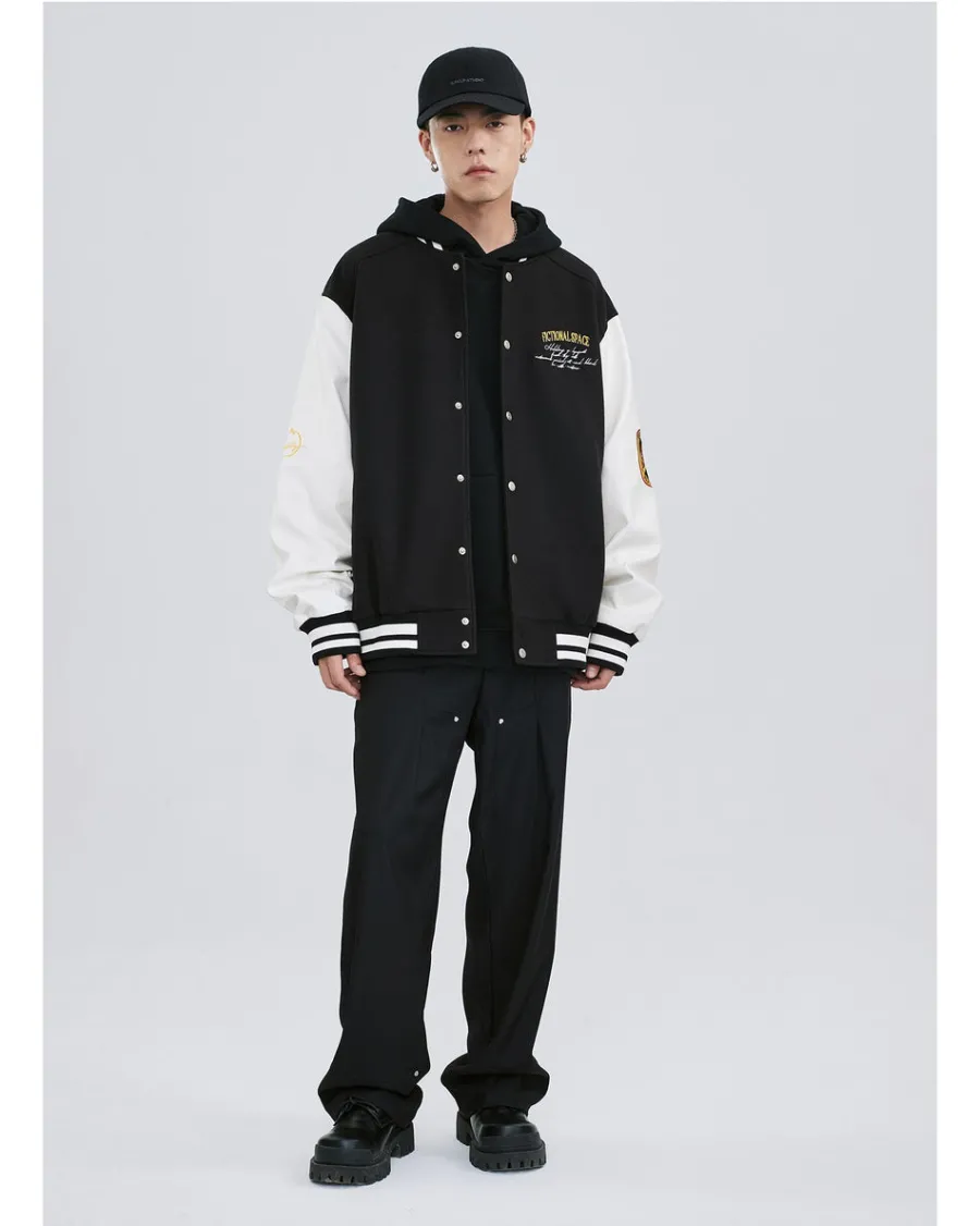 Outlet "Roses & Thorns" Varsity Jacket Jackets