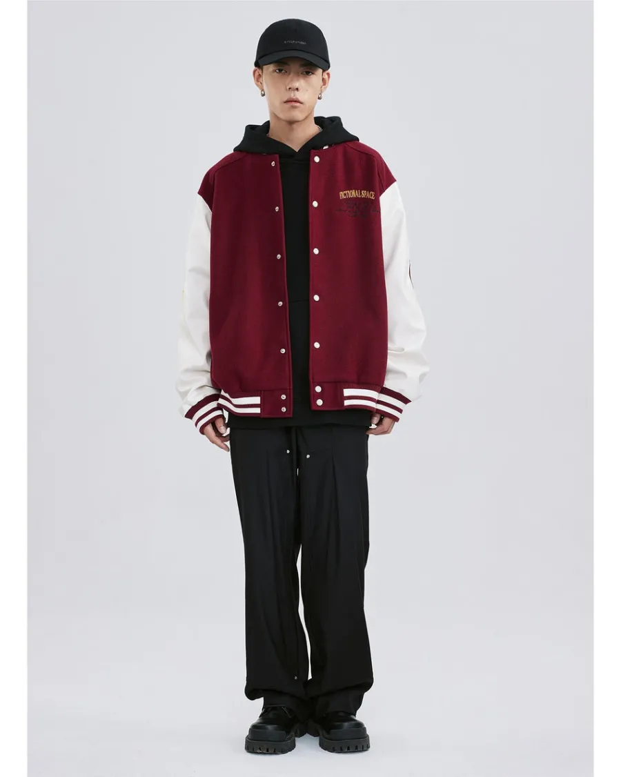 Outlet "Roses & Thorns" Varsity Jacket Jackets