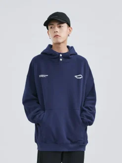 Fashion Wave Length Hoodie Hoodies