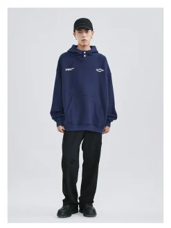 Fashion Wave Length Hoodie Hoodies