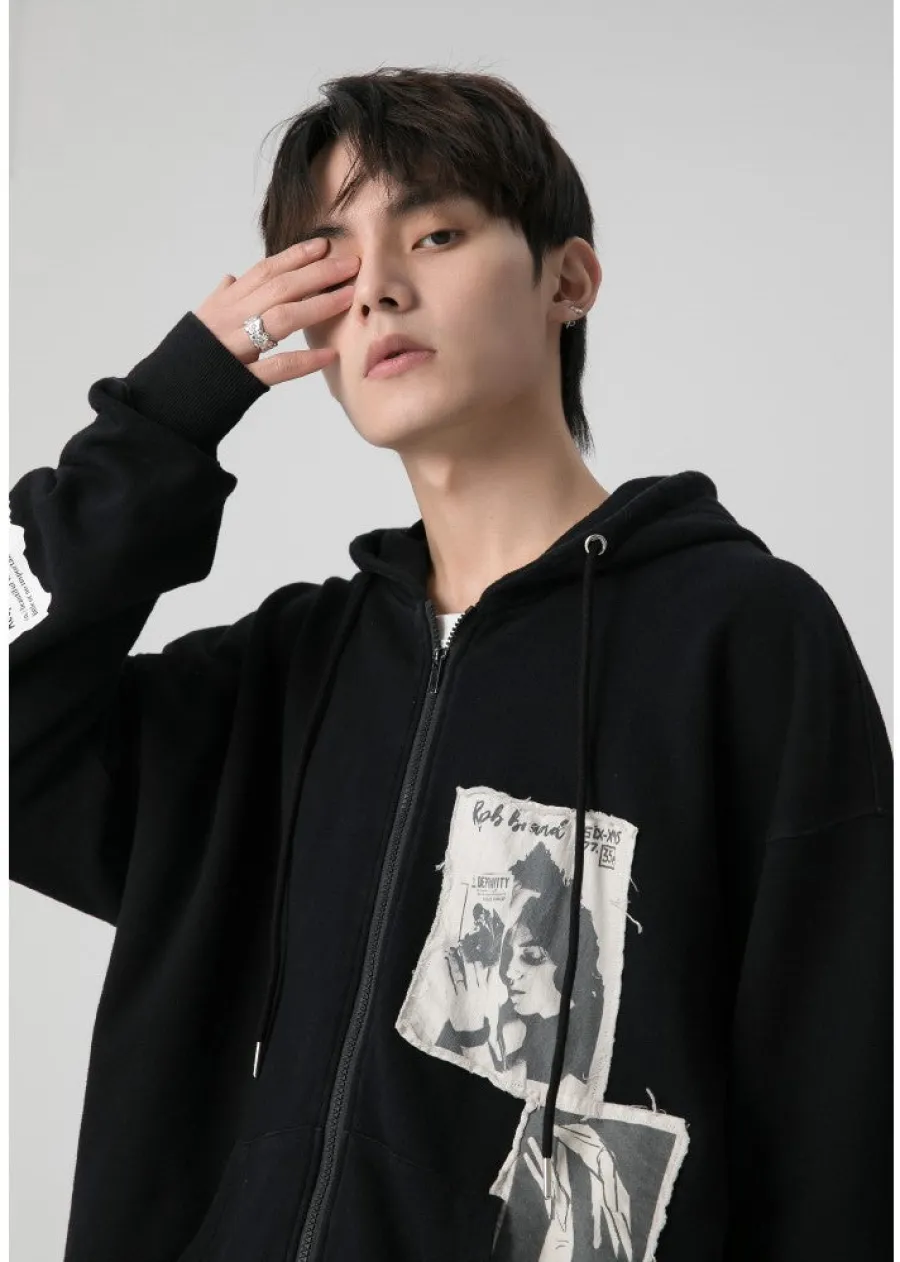 Outlet "Memories" Zip-Up Jacket Jackets