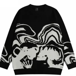 Hot Skeletons Knit Sweater Sweaters