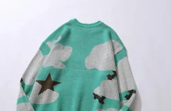 Best “Smile” Anime Knit Sweater Sweaters