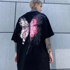 Sale Splattered Butterfly Tee T-Shirts