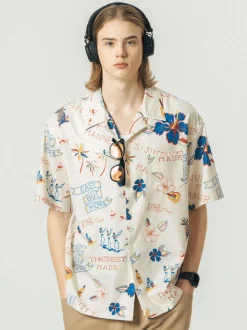 Discount "Luau" Button-Up Shirt Shirts