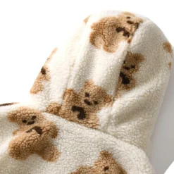 Online Teddy Bear Hooded Fleece Jacket Jackets | Hoodies