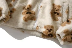 Online Teddy Bear Hooded Fleece Jacket Jackets | Hoodies