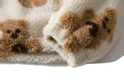 Online Teddy Bear Hooded Fleece Jacket Jackets | Hoodies