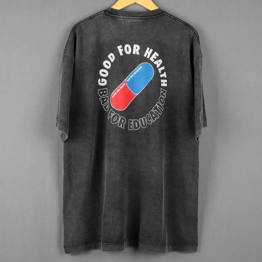 Sale Vintage Washed "Akira" Oversized Tee T-Shirts