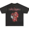 New Vintage Washed "Asuka Sehnsucht" Oversized Tee T-Shirts