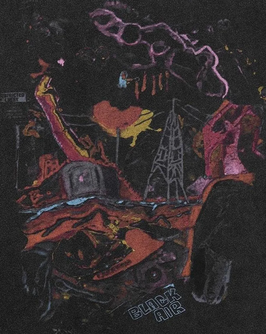 Clearance Vintage Washed Chaos Tee T-Shirts
