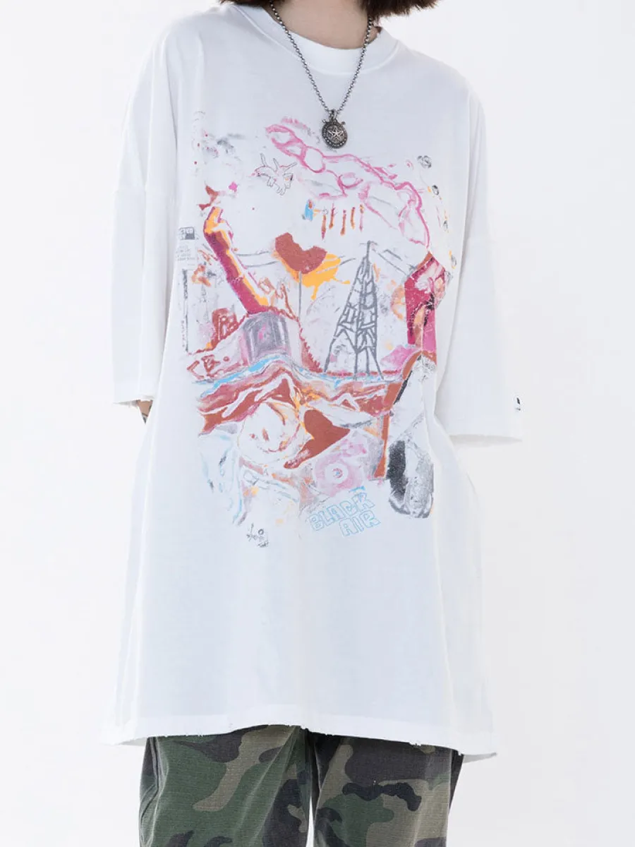 Clearance Vintage Washed Chaos Tee T-Shirts