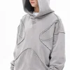 Sale Vintage Washed Deconstructed Forgiveness Hoodie Hoodies