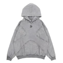 Sale Vintage Washed Deconstructed Forgiveness Hoodie Hoodies