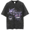 Outlet Vintage Washed "Ghosts" Oversized Tee T-Shirts