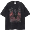 New Vintage Washed Titan Oversized Tee T-Shirts