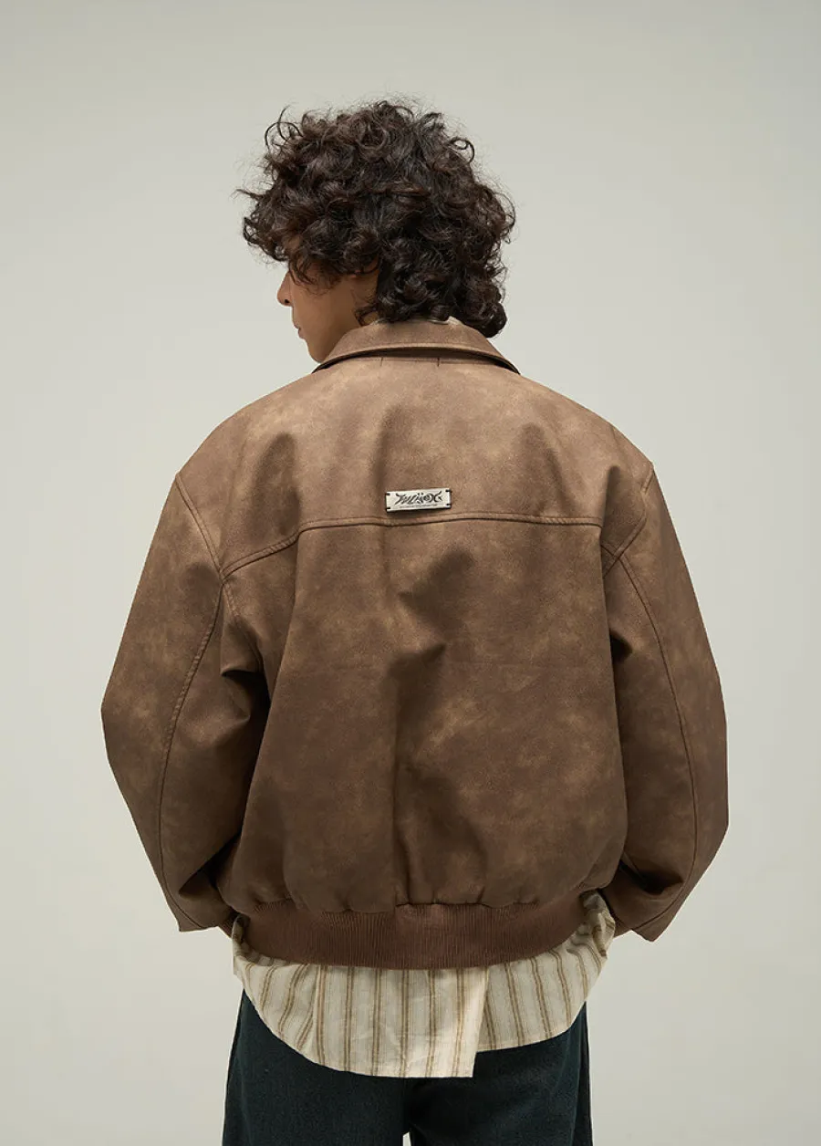 Best Distressed Faux Leather Jacket Jackets