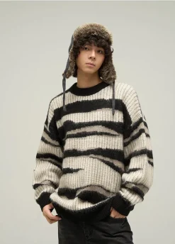 Fashion Double Striped Sweater Sweaters