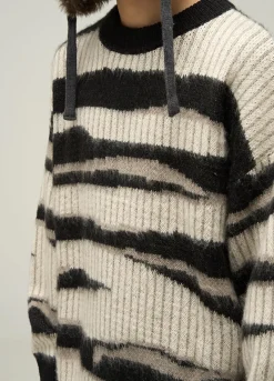 Fashion Double Striped Sweater Sweaters