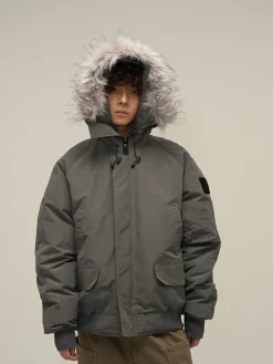 Best Faux-Fur Trimmed Parka Jacket Jackets