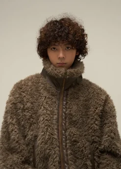 Outlet Fleece Turtleneck Jacket Jackets