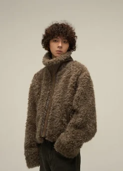 Outlet Fleece Turtleneck Jacket Jackets