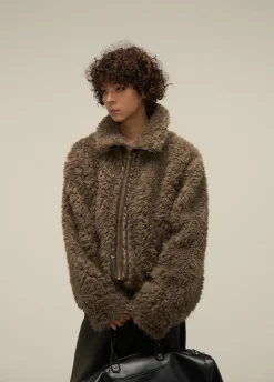 Outlet Fleece Turtleneck Jacket Jackets