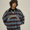 Outlet Logo Collared Sweater Sweaters