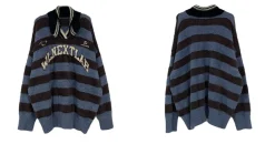 Outlet Logo Collared Sweater Sweaters