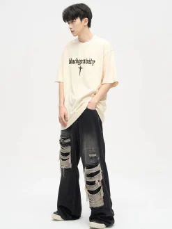 Best Patched Distressed Jeans Jeans