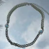 New Round Chain Pearl Necklace Accessories